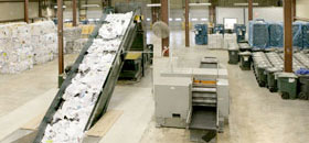 Loose, baled, rolls, regrind, processing capabilities